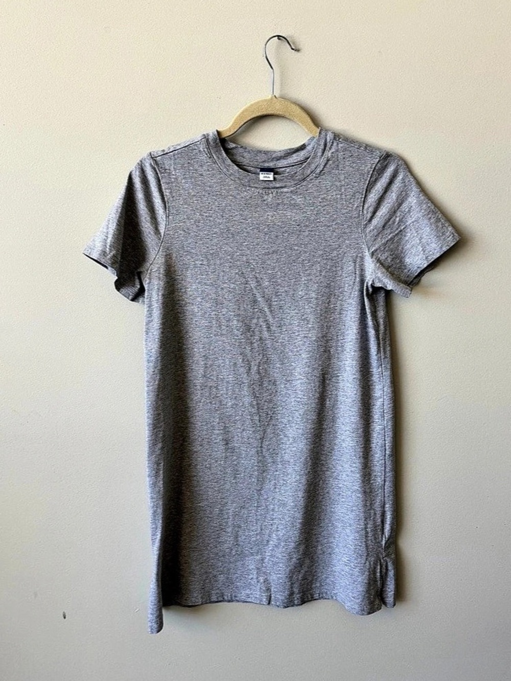 Old Navy T-Shirt Dress Gray Short Sleeve XS